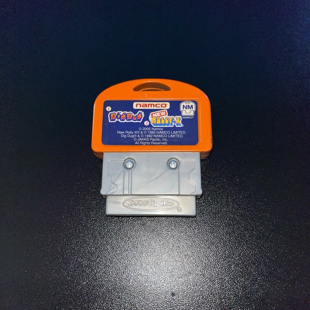 Namco Jakks Pacific Plug & Play TV Game Key Cartridge Dig Dug New Rally X